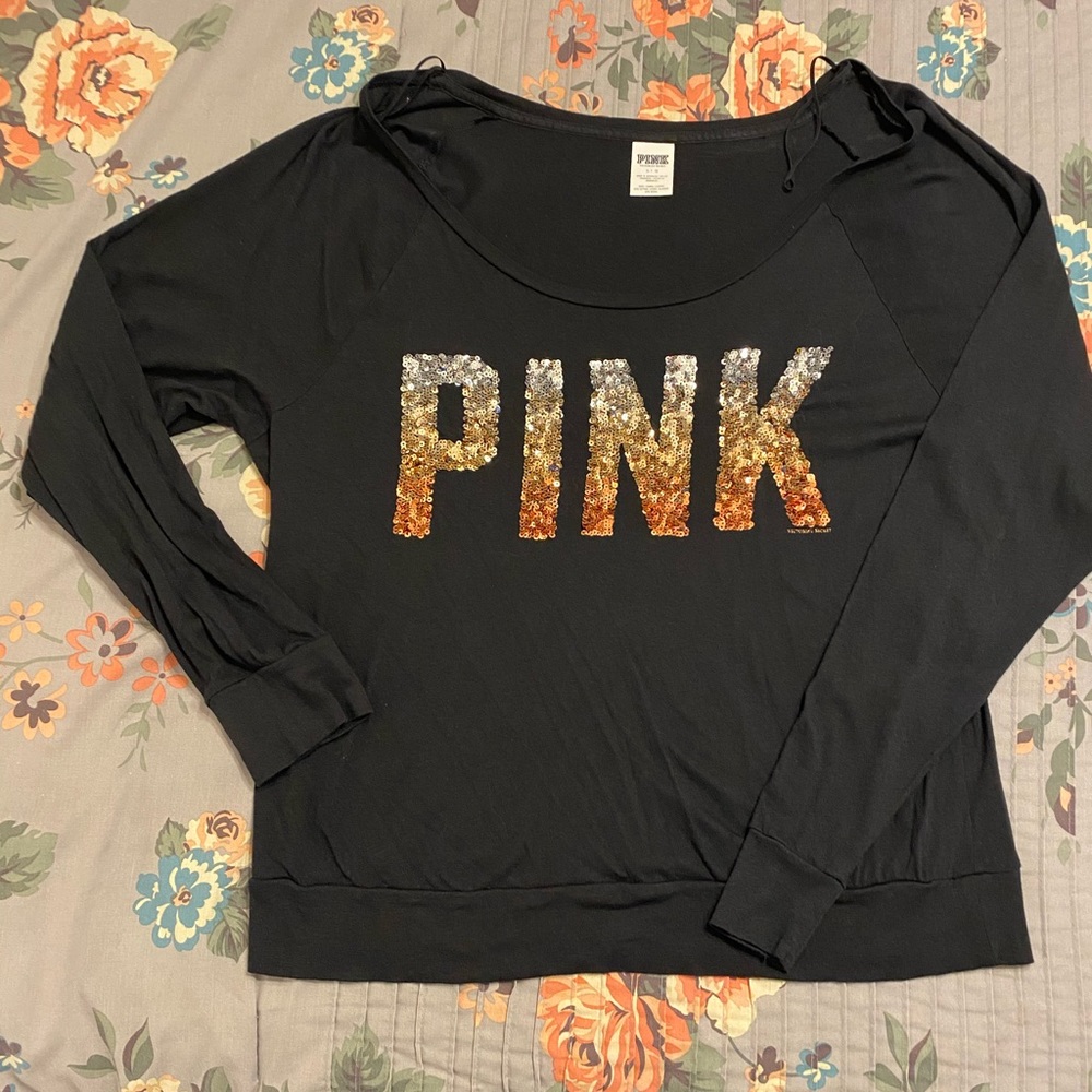 Pink black long sleeve